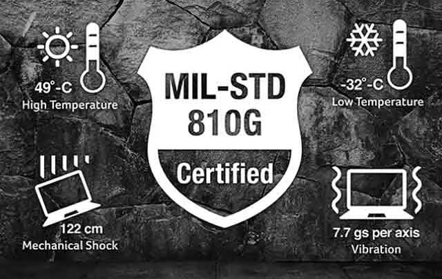 Сертификат MIL-STD-810G