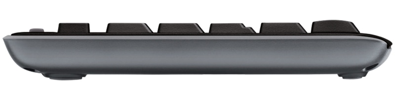 Высота клавиш: вид клавиатуры сбоку