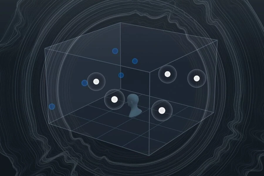 Пример определения позиций в игре по звуку