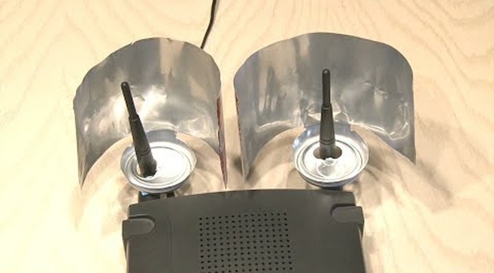 Пример самодельного усилителя роутера