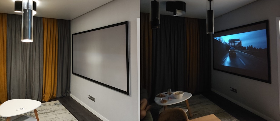 телевизор или проектор