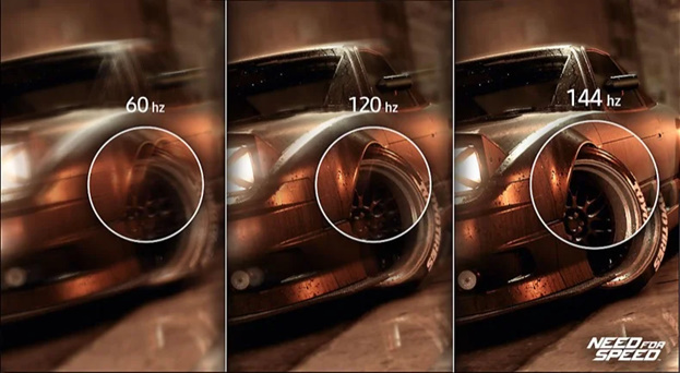 сравнение частоты развёртки