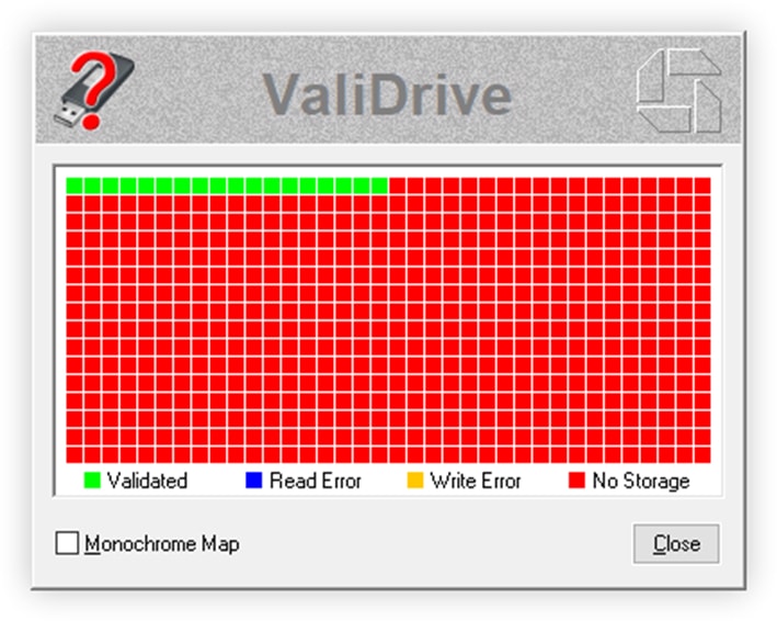 Validrive. AXOFLASHTEST