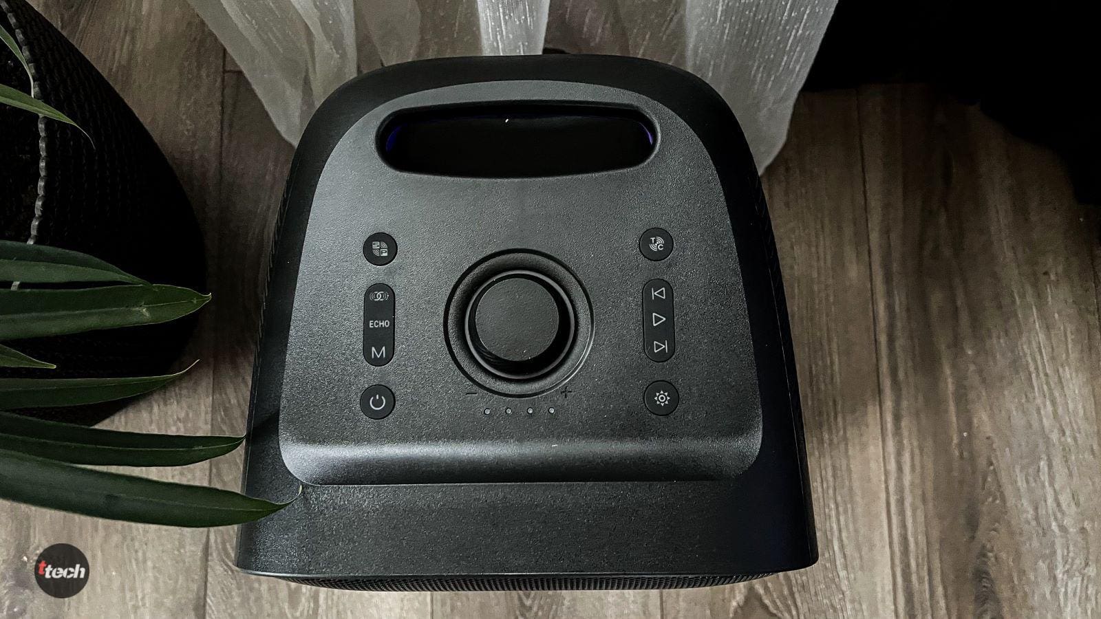 Все кнопки колонки - вид сверху