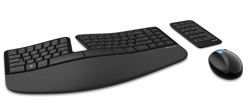 Современный пример клавиатуры