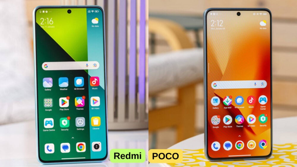 Redmi VS Poco