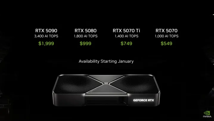 rtx 50 цены