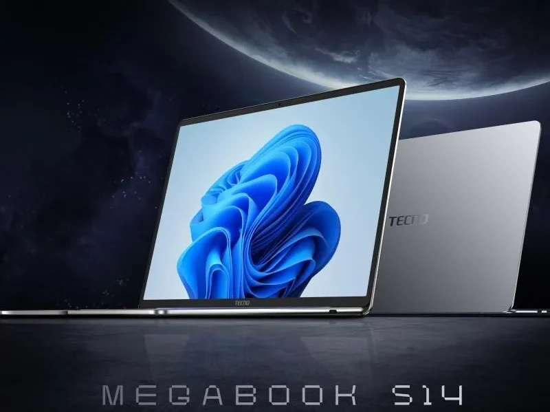TECNO MEGABOOK S14: Самый легкий OLED-ноутбук с искусственным интеллектом