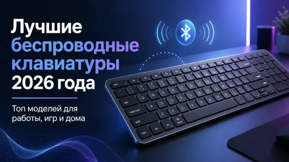 Лучшие беспроводные клавиатуры 2026 года