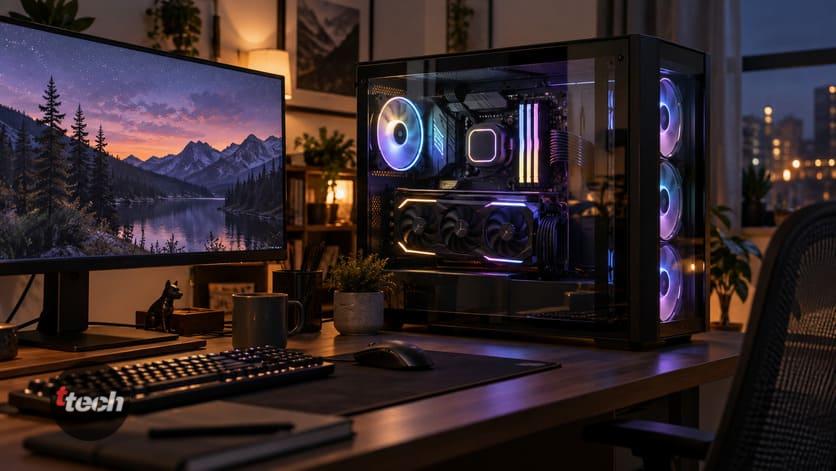 Собрал ПК для 2К на RTX 5070 отзыв через полгода