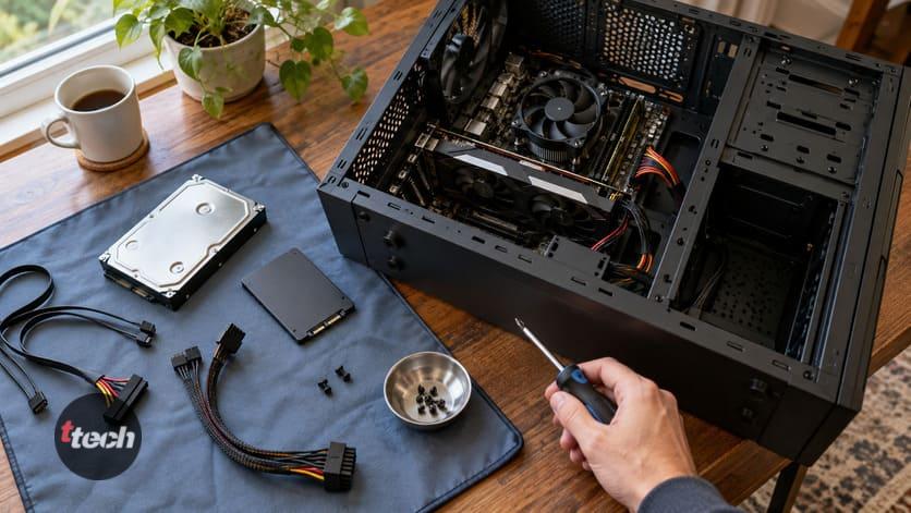 Компьютер не видит SSD или жёсткий диск